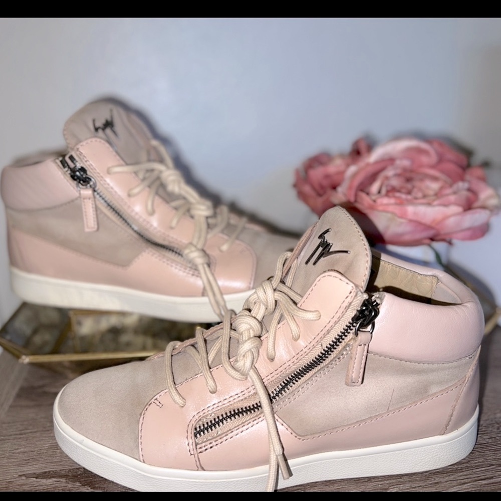 Giuseppe Zanotti Pink and Cream shoes